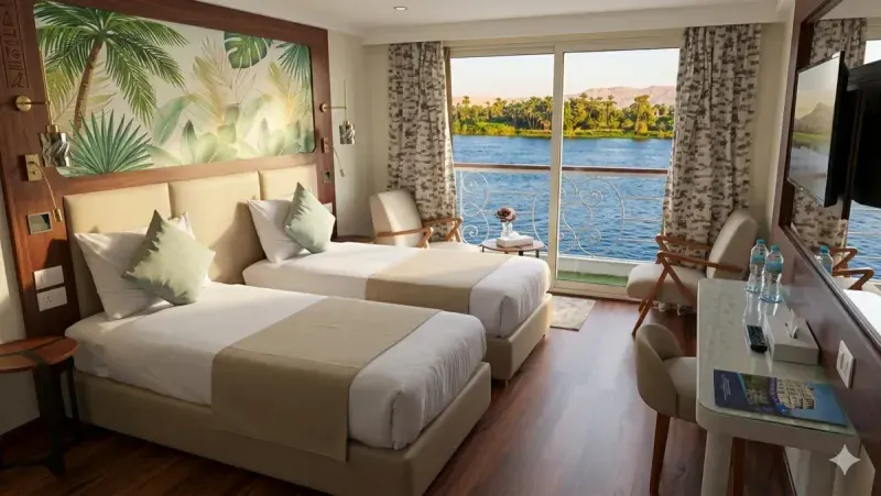 Nile Paradise Queen Deluxe Cabin | Egypt For Travel